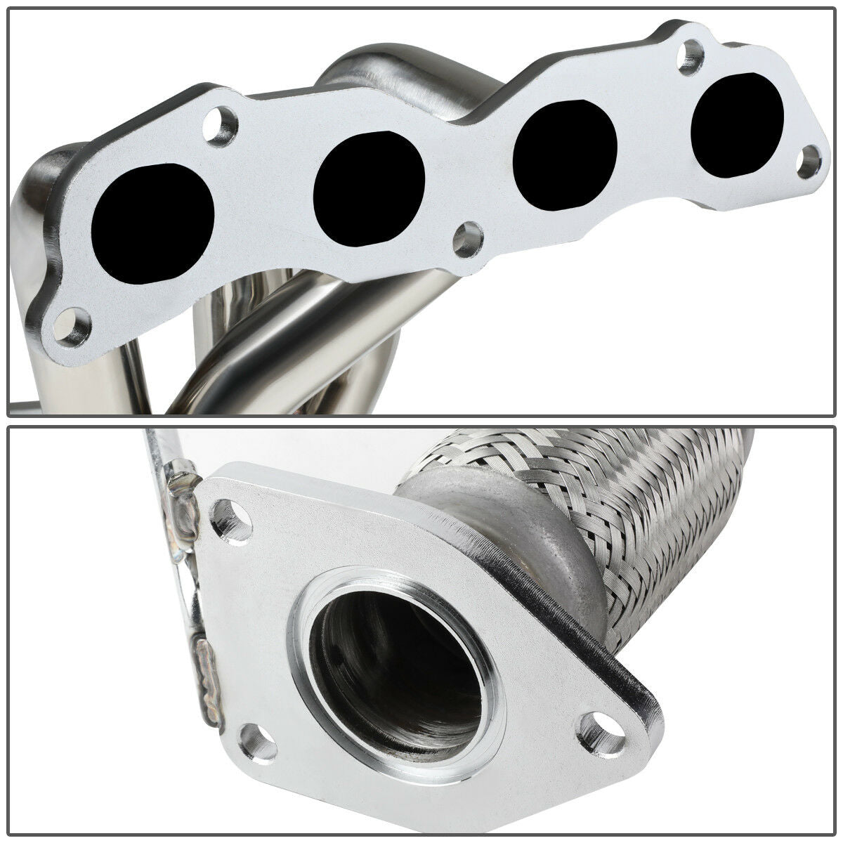 Headers 2003-2007 Honda Accord 2.4 K24a Cortos Acero Inox. 4-2-1