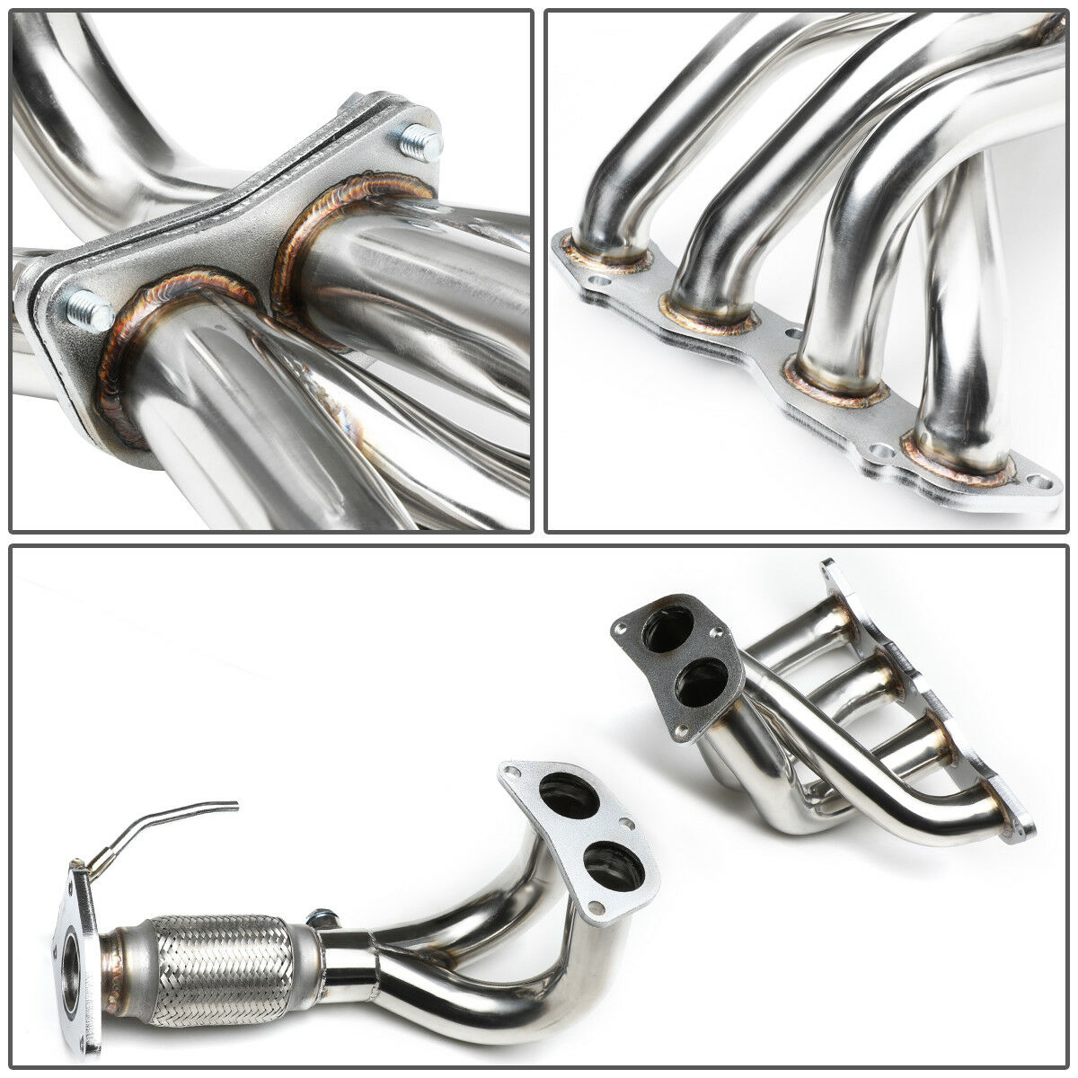 Headers 2003-2007 Honda Accord 2.4 K24a Cortos Acero Inox. 4-2-1