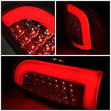 Luces Traseras 3d Tube Led Toyota Tacoma 2005-2015 Carcasa Cromo-Lente Humo