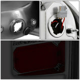 Luces Traseras 3d Tube Led Toyota Tacoma 2005-2015 Carcasa Cromo-Lente Humo