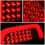 Luces Traseras 3d Tube Led Toyota Tacoma 2005-2015 Fondo Rojo