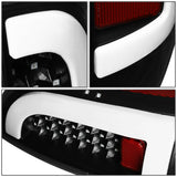 Luces Traseras 3d Tube Led Toyota Tacoma 2005-2015 Fondo Negro