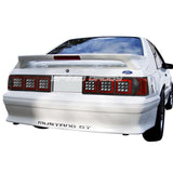 Luces Traseras Led Ford Mustang 1987-1993 Fondo Negro Eurost