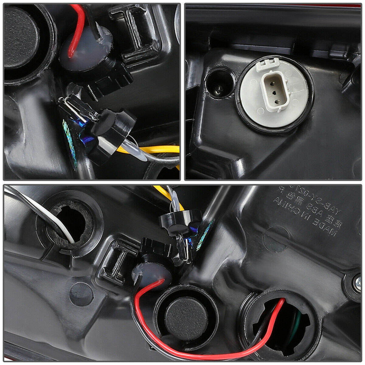 Luces Traseras Led 3d Honda Civic 2016-2018 4p Fondo Humo