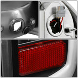 Luces Traseras 3d Tube Led Toyota Tacoma 2005-2015 Fondo Negro