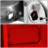 Luces Traseras 3d Tube Led Toyota Tacoma 2005-2015 Fondo Rojo