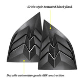 Set Louvers 1, Quartos 2, Challenger 2008-2019 Negro Mate Persiana