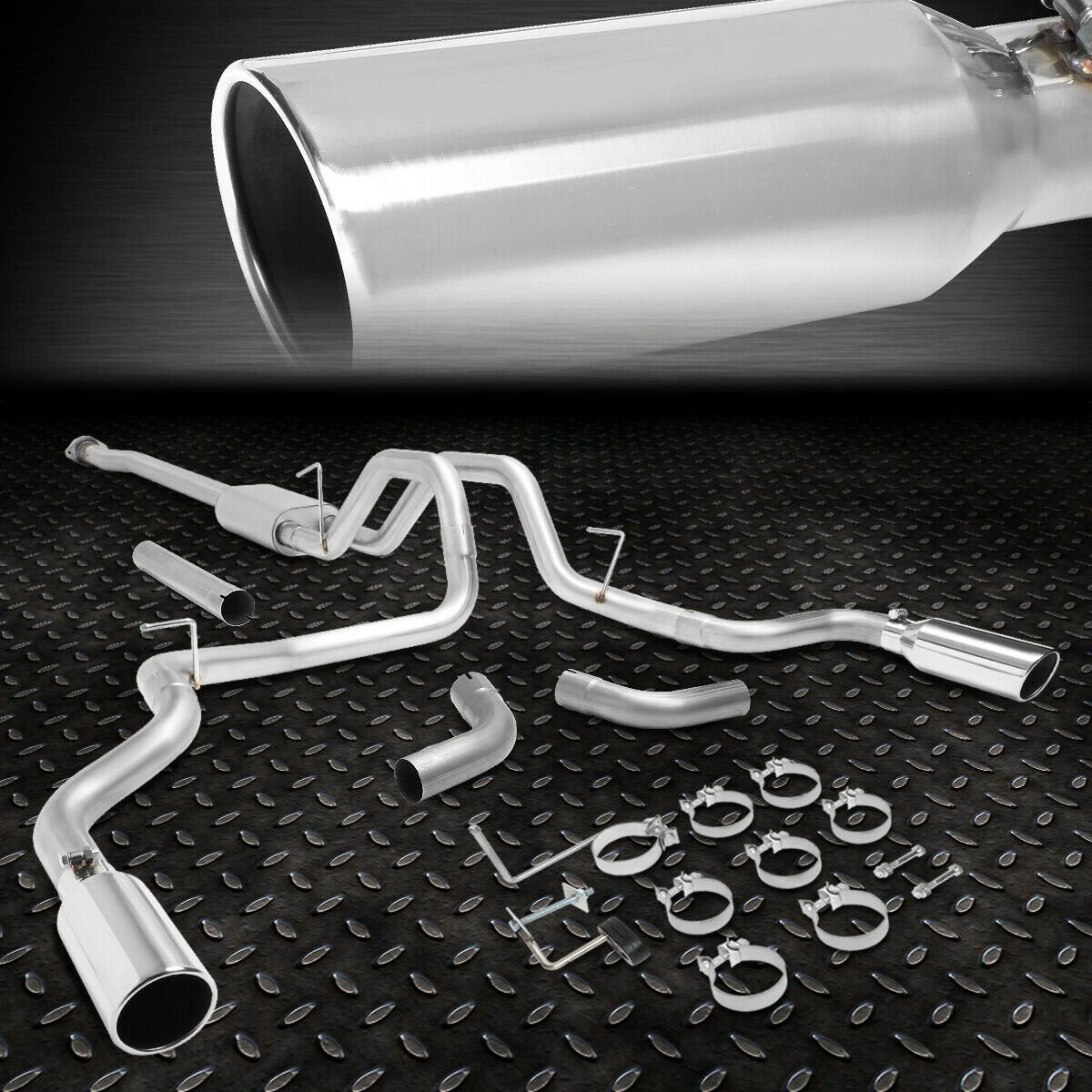 Sistema Mofle Completo 2015-2019 Ford F150 Colilla 4"
