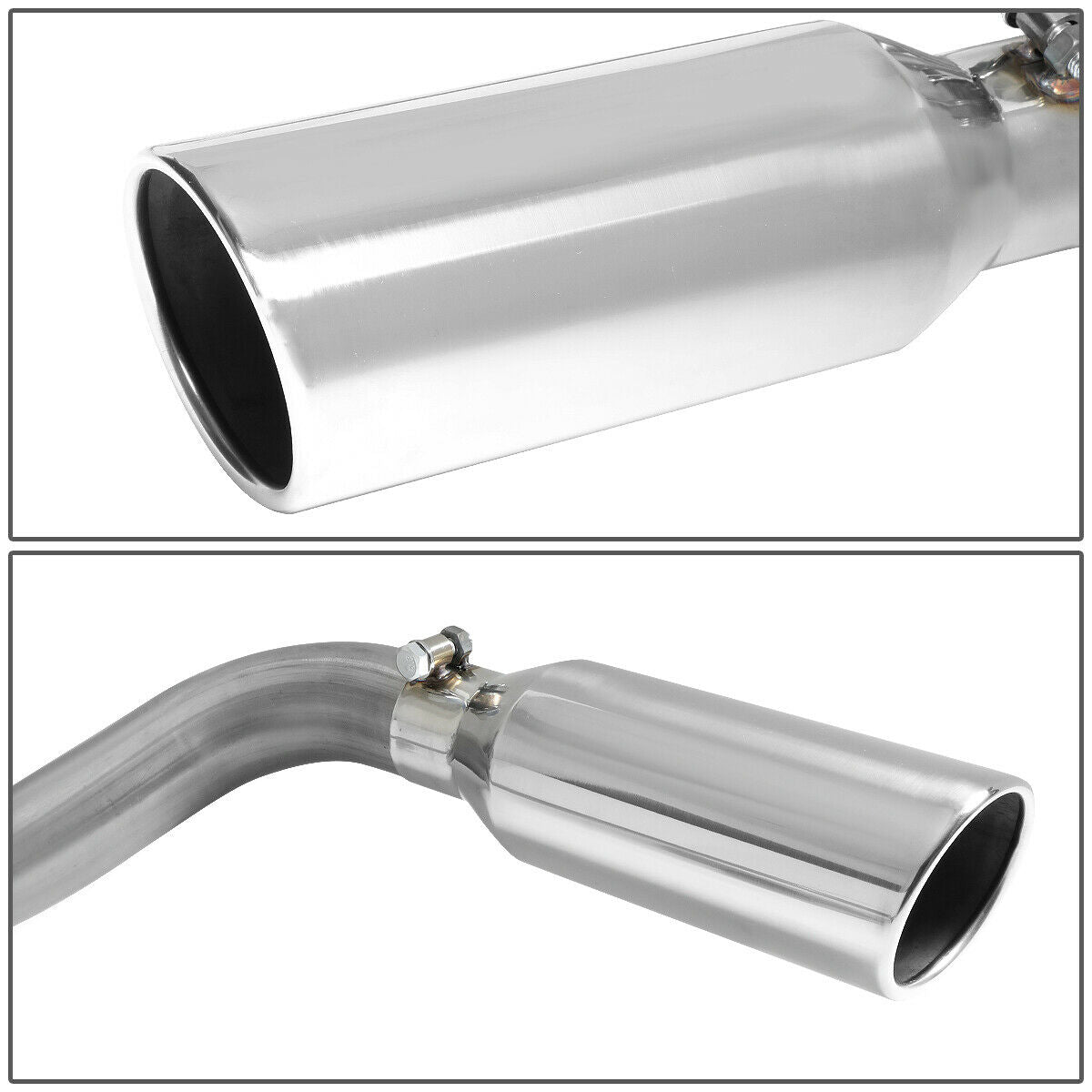 Sistema Mofle Completo 2015-2019 Ford F150 Acero Inox Colilla 4 Pulgadas