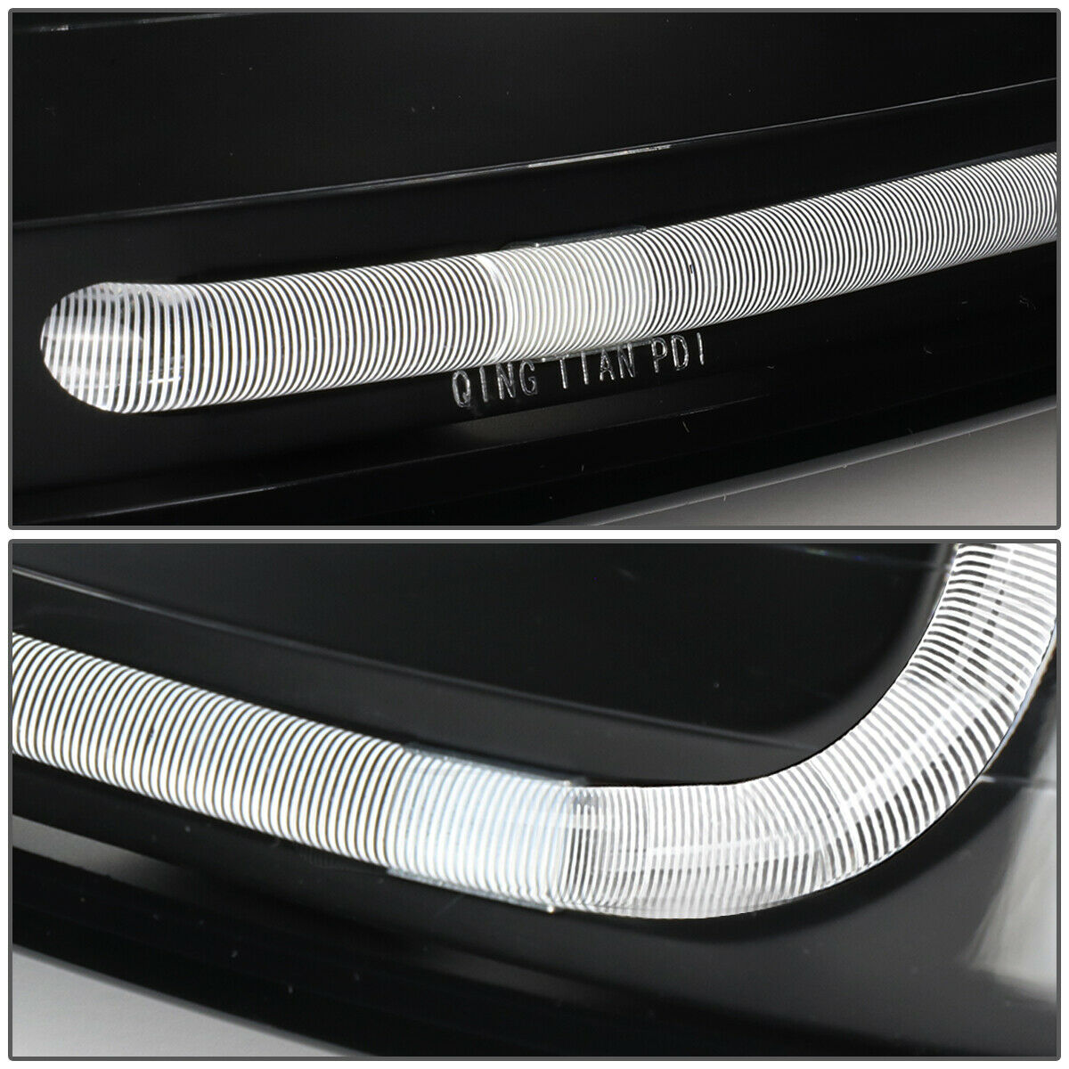 Par De Faros Izq,Der,1999-2004 Ford Mustang Black-negro