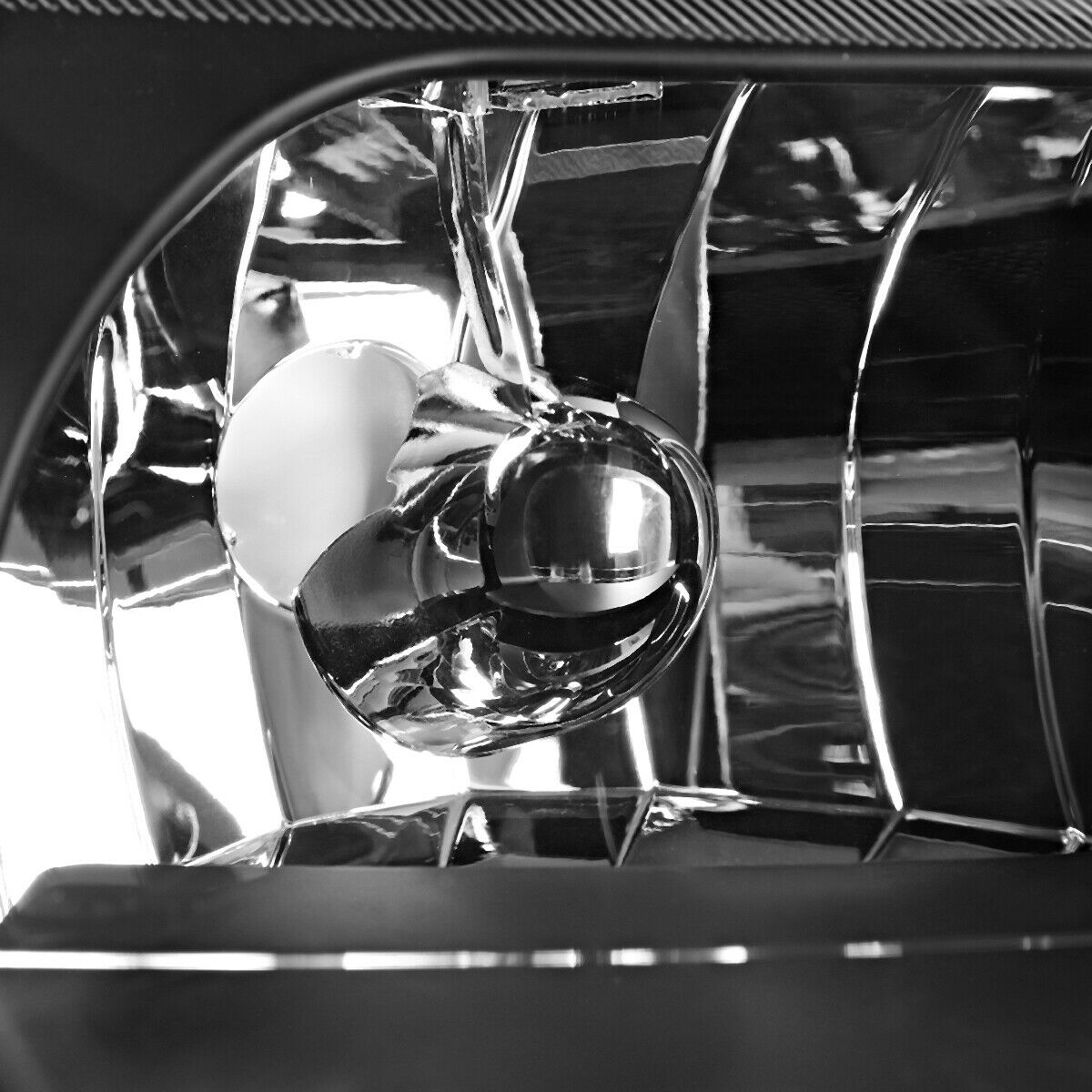 Par De Faros Izq,Der,1999-2004 Ford Mustang Black-negro