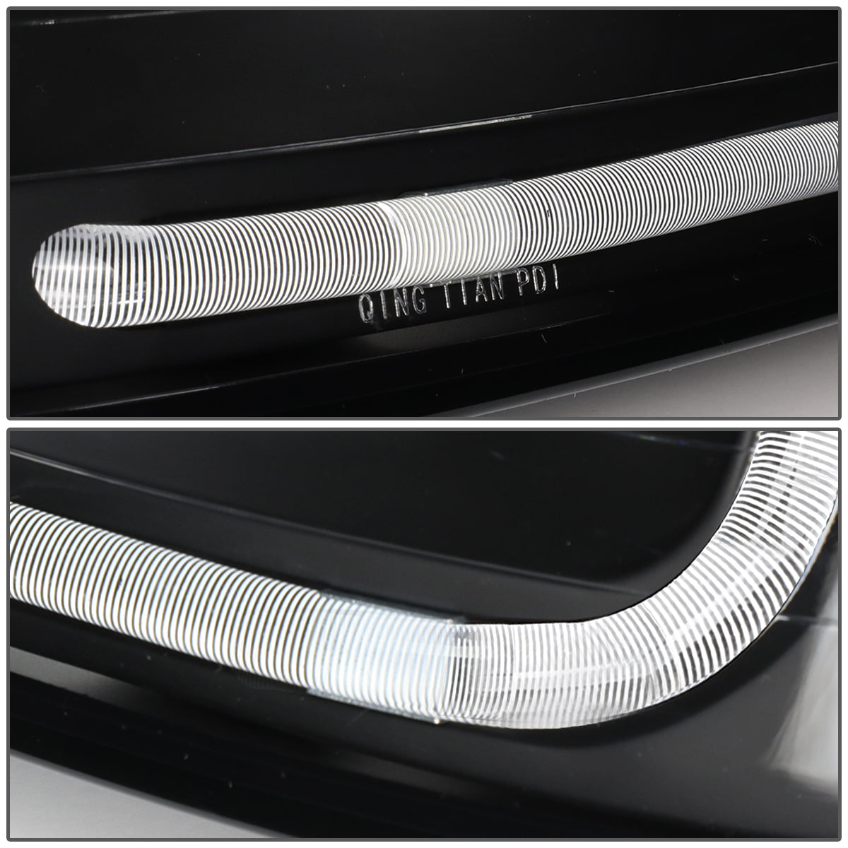 Par Faros Izq, der, 1999-2004 Ford Mustang Negro,Clear, Ambar