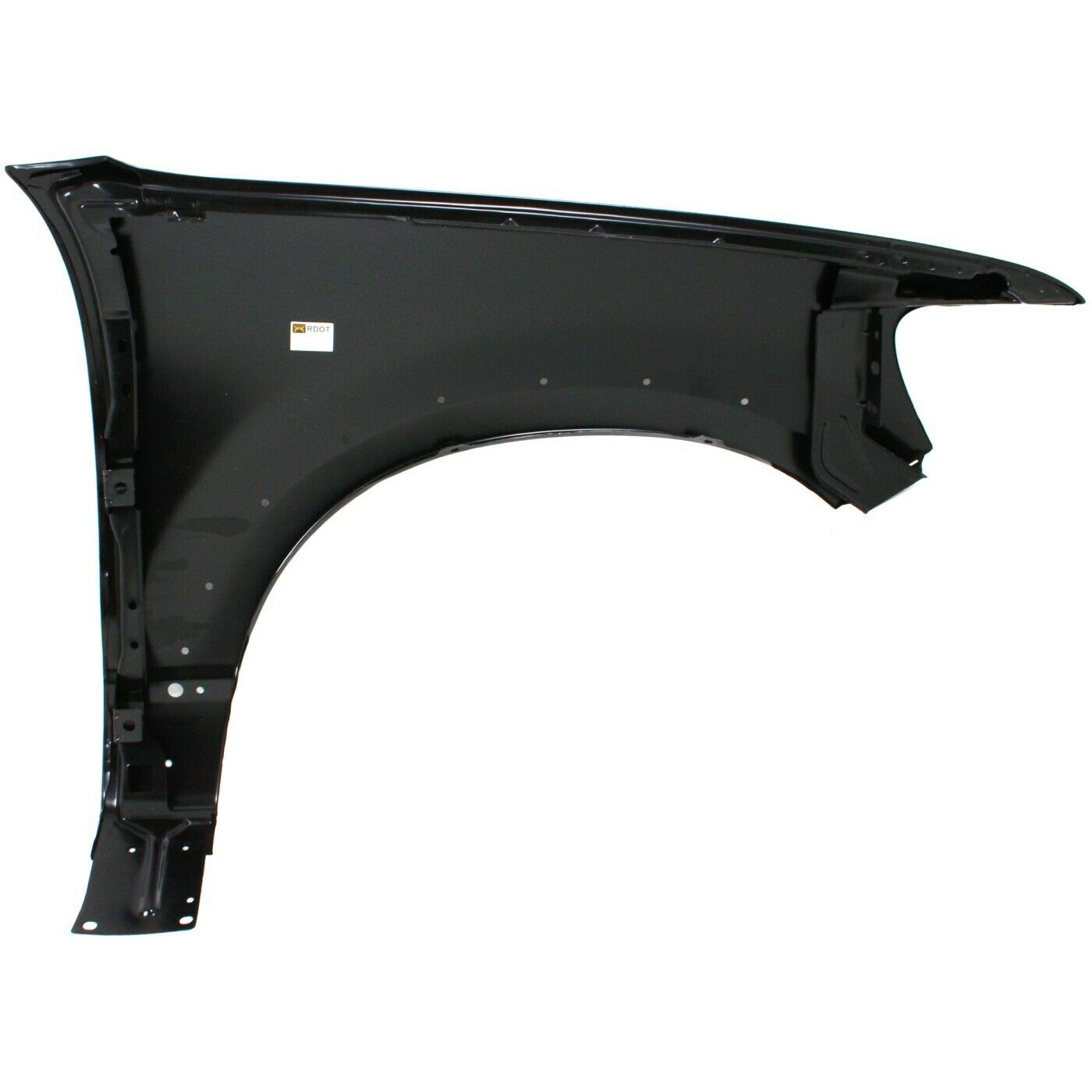 Salpicadera Ford Explorer Sport Trac 07-10, delantero LADO IZQUIERDO (CONDUCTOR), acero con orificios para Moldura