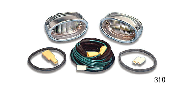Chevrolet Bel Air 1957 Kit Luces Traseras de Reversa Completas -Par Izquierda y Derecha