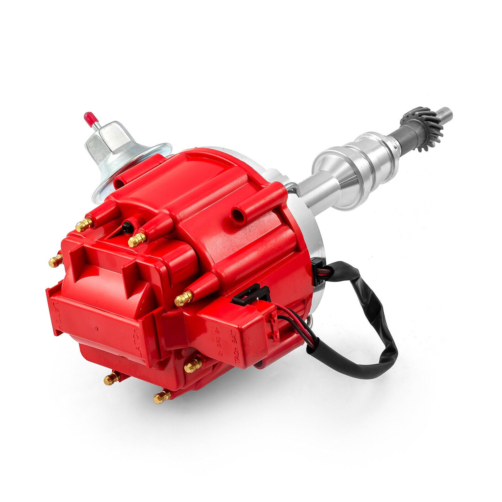 Ford 289 302 Windsor 65K Coil Thunder HEI Distribuidor con cables de bujía de 10,5 mm Ford 289-302,