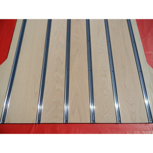 Pickup Molduras De Caja Corta Acero Liso. Kit 7 Pzas 1.98 Mt
