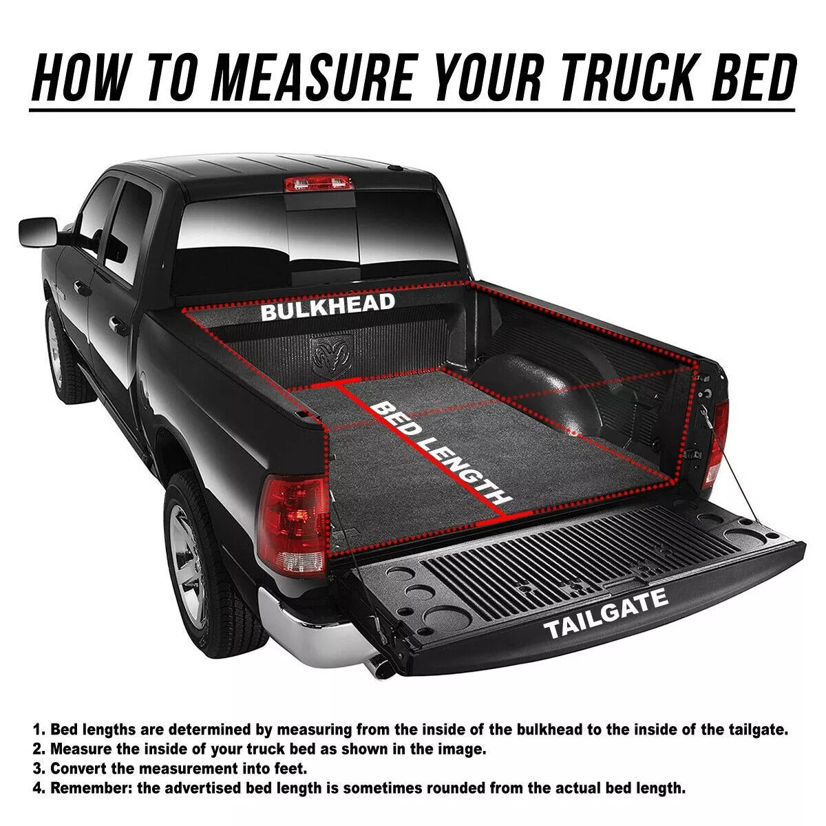 Tapa Vinyl 2004-2018 Ford F150  Fleetside 1.676 Mts=(5.5 Pies)