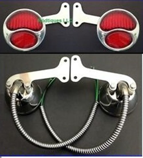 Luces Traseras LED 1948-1952 Ford Pickup Cromadas