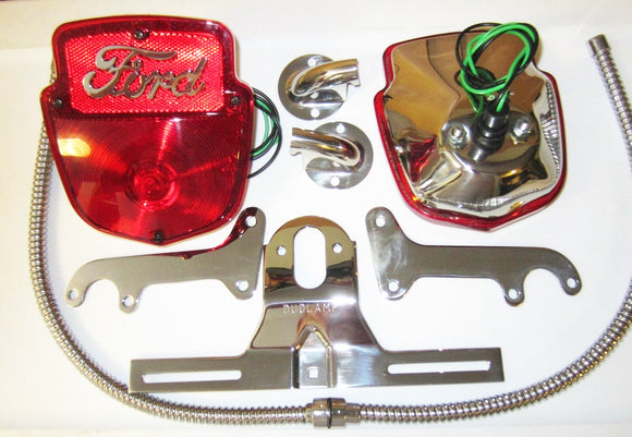 Kit Completo Luces Traseras 1953-1961 Ford Pickup Cromadas