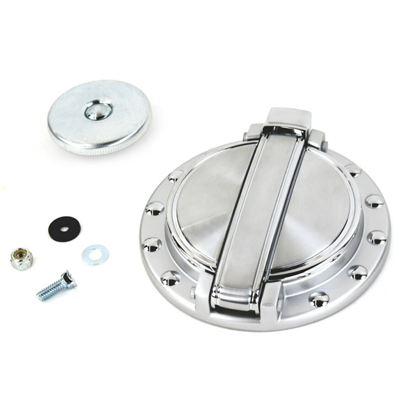 Mustang 1971-1973 Tapon de Tanque de Gasolina Cromado Made USA