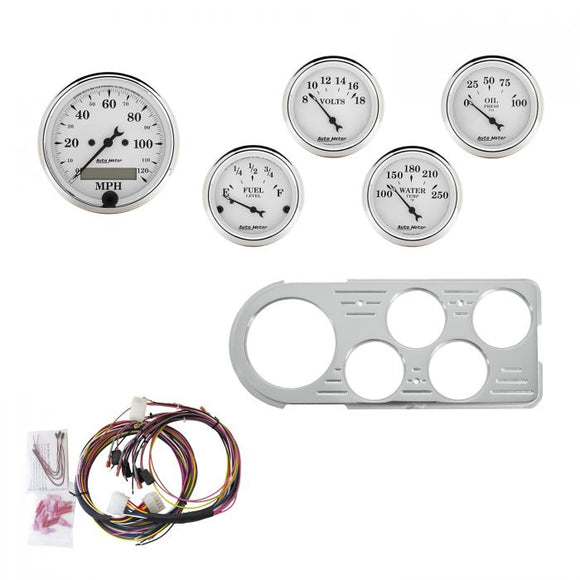 KIT COMPLETO DE INSTRUMENTOS-TABLERO PARA FORD 1948-1950 PICKUP VELOCIMETRO ELECTRICO